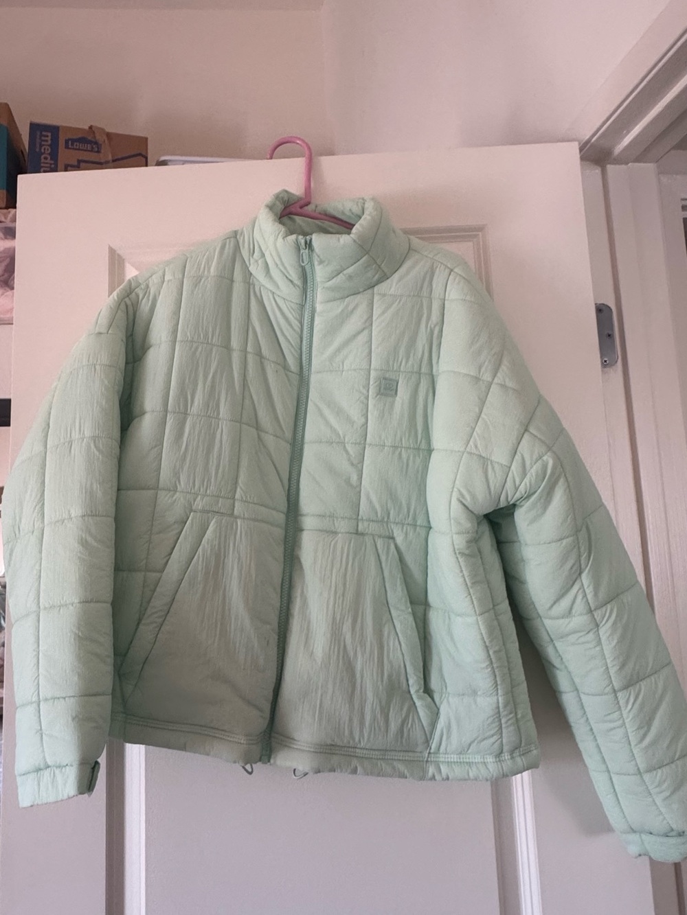 Womens’ Mint Green Puffer Jacket - Ripcurl